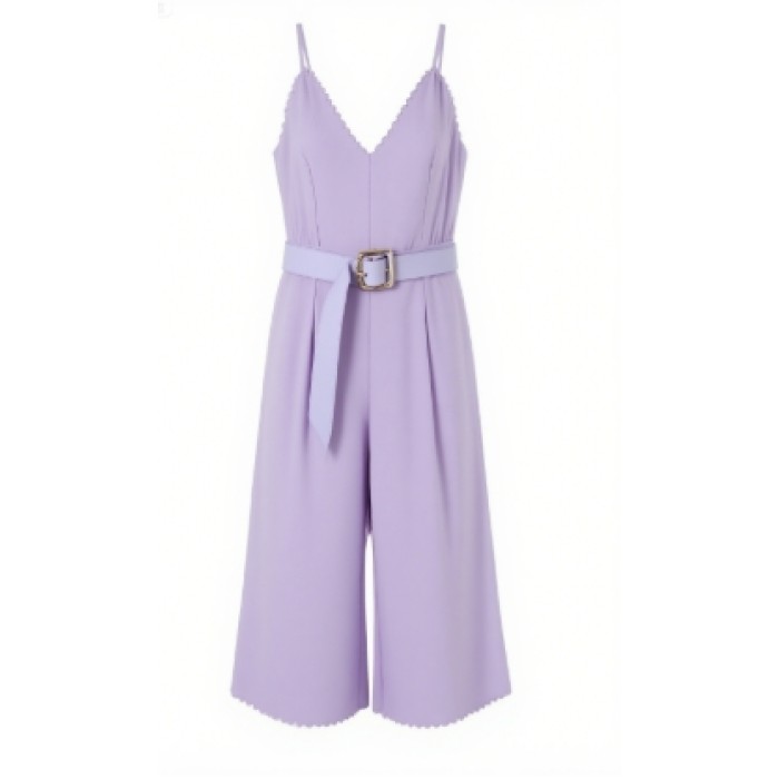 Alluring Delicate Eye catching Comfort V neckline Customized Casual Woman's Jumpsuit