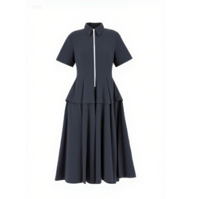 Casual Exquisite Fashionable Comfortable Classical High quality Elegant Woman's Midi Dress