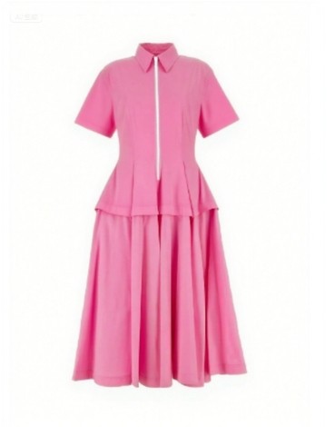 Casual Exquisite Fashionable Comfortable Classical High quality Elegant Woman's Midi Dress