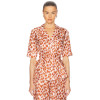 Shiny Flowy Lightweight Breathable Casual V neckline Short sleeveless Woman's Pajamas