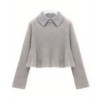 Charming Lovely Cute Elegant Colorful Long sleeve Freedom Feminine Woman's Sweater