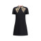 Woman's Fashion Garments Leopard print Bow tie Hot sale High quality Ladies Mini Dress