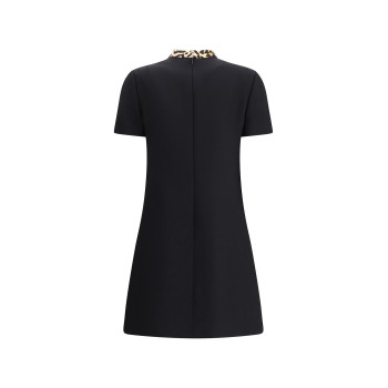 Woman's Fashion Garments Leopard print Bow tie Hot sale High quality Ladies Mini Dress