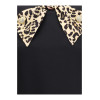 Woman's Fashion Garments Leopard print Bow tie Hot sale High quality Ladies Mini Dress