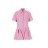 High quality Stripe Elegant Casual Hot sale Leisure Freedom Woman's Mini Shirt Dress