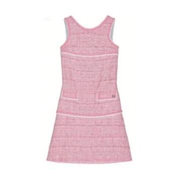 Sweet Lovely Feminine Luxurious Round Neckline Elegant Lovely Woman's Mini Dress