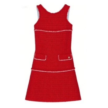 Sweet Lovely Feminine Luxurious Round Neckline Elegant Lovely Woman's Mini Dress