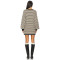 Long sleeve Round neckline Sweet Hot sale High quality Ladies Fashion Mini Dress