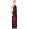 Halter neckline Lace trims Sexy Backless Cut out Back vent Woman's Party Long Dress