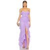 Exquisite Off shoulder Sexy Feminine 2025 New fashion High low Woman's Fashion Dress