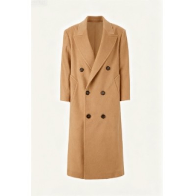 Wide lapel Maxi length Delicate Exquisite Hot sale High quality Chic High end Woman's Jacket