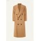 Wide lapel Maxi length Delicate Exquisite Hot sale High quality Chic High end Woman's Jacket