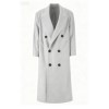 Wide lapel Maxi length Delicate Exquisite Hot sale High quality Chic High end Woman's Jacket