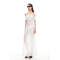 Elegant Delicate Off shoulder Feminine Drop waist High quality Woman's Lace Dress