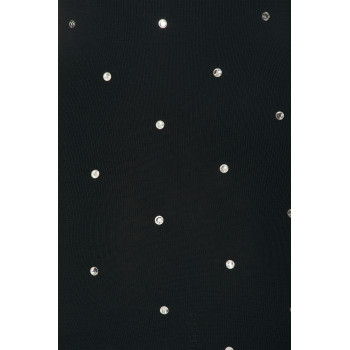 Bodycon Square neckline High quality Long sleeves Diamond Decoration Woman's Maxi Dress