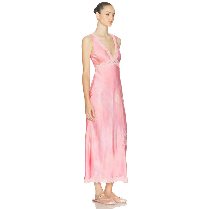 V neckline Backless Luxurious Customized Lasting appeal Sleeveless Woman's Pajamas