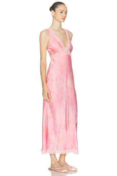 V neckline Backless Luxurious Customized Lasting appeal Sleeveless Woman's Pajamas
