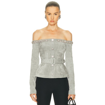 2025 New fashion Sexy Delicate Elegance Exquisite Fashionable Woman's Off shoulder Blouses