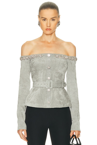 2025 New fashion Sexy Delicate Elegance Exquisite Fashionable Woman's Off shoulder Blouses