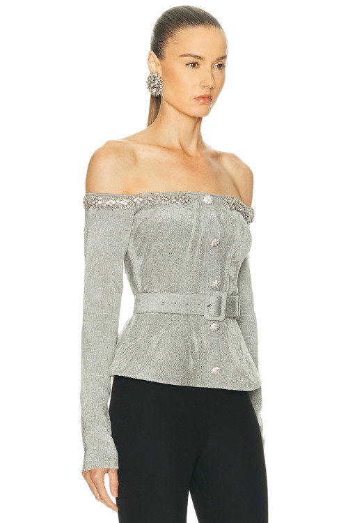 2025 New fashion Sexy Delicate Elegance Exquisite Fashionable Woman's Off shoulder Blouses