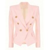 V neckline Chanel style 2025 New Fashion Customized Lapel Charming Woman's Blazer