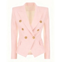 V neckline Chanel style 2025 New Fashion Customized Lapel Charming Woman's Blazer