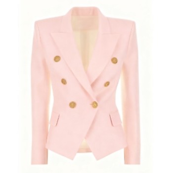 V neckline Chanel style 2025 New Fashion Customized Lapel Charming Woman's Blazer