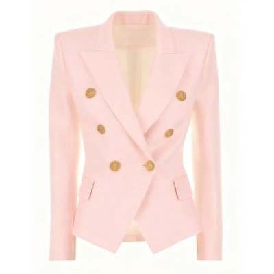 V neckline Chanel style 2025 New Fashion Customized Lapel Charming Woman's Blazer