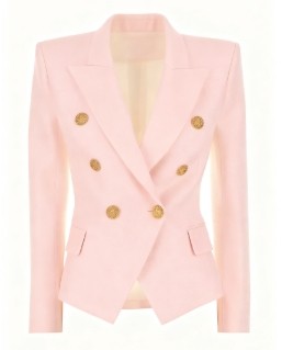 V neckline Chanel style 2025 New Fashion Customized Lapel Charming Woman's Blazer