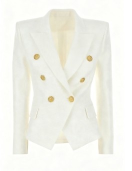 V neckline Chanel style 2025 New Fashion Customized Lapel Charming Woman's Blazer