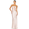 Feminine Open back Cut out Bow detail Delicate Elegant Woman's Off shoulder Dress