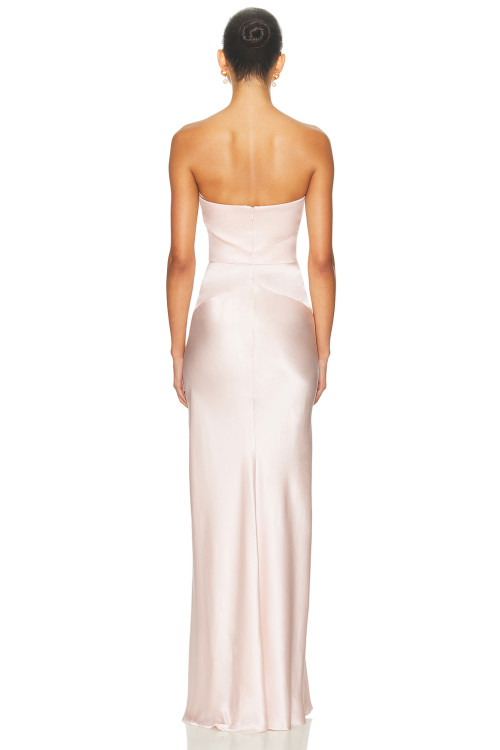 Feminine Open back Cut out Bow detail Delicate Elegant Woman's Off shoulder Dress