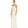 Feminine Open back Cut out Bow detail Delicate Elegant Woman's Off shoulder Dress