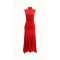 Fashionable High quality Woman's Sexy High neckline Sleeveless Bodycon Long Dress