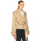 Formal Structured High end Chic Classical Wide lapel V neckline Woman's Trench Coats