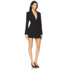 Luxurious V neckline Formal style High quality Hot sale Woman's Blazer Mini Dress