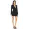 Luxurious V neckline Formal style High quality Hot sale Woman's Blazer Mini Dress