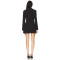 Luxurious V neckline Formal style High quality Hot sale Woman's Blazer Mini Dress