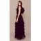 Feminine Ruffled detail Elegant Square neckline Fashion trends Delicate Woman's Long Dress