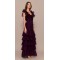 Feminine Ruffled detail Elegant Square neckline Fashion trends Delicate Woman's Long Dress