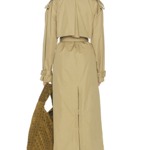 Wide Lapel High end Customized Delicate Fashionable Exquisite Woman's Trench coat