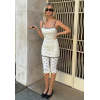 Spaghetti strap Backless Polka dot Exquisite Fashionable Chic Stylish Woman's Mini Dress
