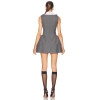 Ladies Princess style Feminine Elegance Fitted bodies Customized Sleeveless Mini Dress