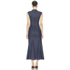 Bodycon High quality Sleeveless Delicate Elegance Fitted bodies Fashionable Midi Dress