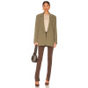 Delicate V neckline Belt trims Elegant Fashionable Exquisite Luxurious Woman's Blazer