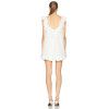 Round v neckline Open back Elegance Delicate New fashion Casual Woman's Mini Dress