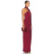 One shoulder Sexy back Sophisticated Luxurious Exquisite Hot sale  Woman's Long Dress