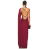 One shoulder Sexy back Sophisticated Luxurious Exquisite Hot sale  Woman's Long Dress