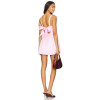 Open back Square neckline Bow tie Sexy Hot sale Exquisite Fashionable Woman's Mini Dress