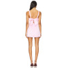 Open back Square neckline Bow tie Sexy Hot sale Exquisite Fashionable Woman's Mini Dress
